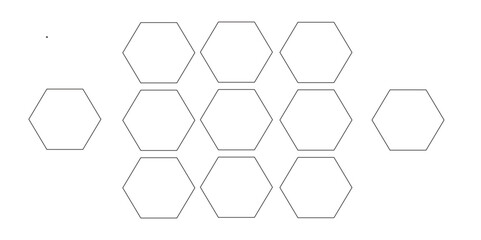 White hexagon 3D background texture. modern abstract polygonal pattern. 3d rendering illustration. Futuristic abstract banner. white and black lines 3d Hexagonal. honeycomb white Background.