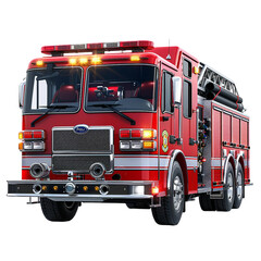 fire truck and fire