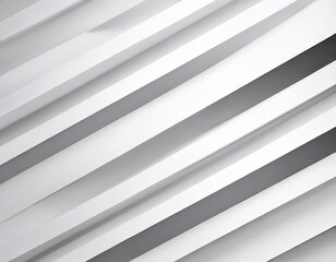 Obraz premium a diagonal pattern of white and gray horizontal lines, creating a sense of movement and rhythm.