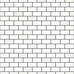 White brick pattern