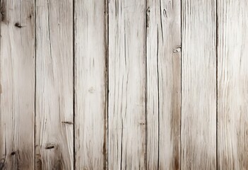 Obraz premium A close-up of a weathered wooden surface, with visible cracks and knots, conveying a sense of age and history.