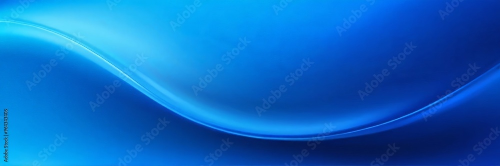 Poster gradient of blue hues, transitioning from a deep, rich blue at the top to a lighter, more delicate s