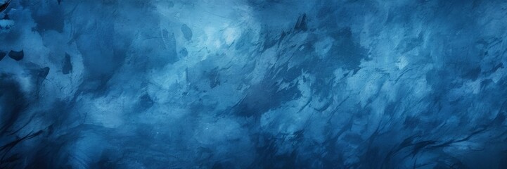 a textured, abstract blue background with a gradient effect, resembling the appearance of ice or water.