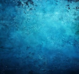 Obraz premium a textured, blue-toned background with a slightly cracked and weathered appearance, resembling a surface of water or a painting.