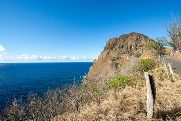 View of the west coast of Maui. Area of Olowalu, Hawaii