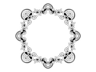 classic line ornament.