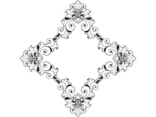 classic line ornament.