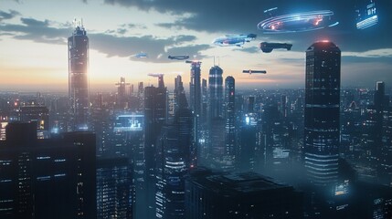 AI-controlled world advanced society