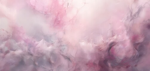 Obraz premium an abstract representation of a pink and purple swirl, with a soft, dreamy quality.