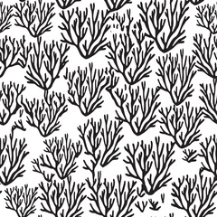 flower print dyed linen texture background. Seamless woven repeat batik pattern swatch. Floral organic distressed block print all over