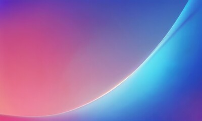 gradient background transitioning from pink to blue, with a subtle curve in the center.