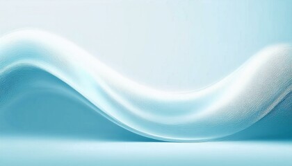 Blue abstract gradient wave wallpaper
