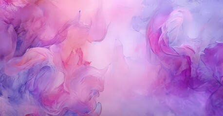 Obraz premium vibrant abstract background with swirling, fluid patterns of pink, purple, and blue hues, creating a sense of movement and dynamism.