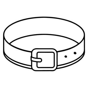 recommend clip art: belt outline coloring book page line art illustration digital drawing