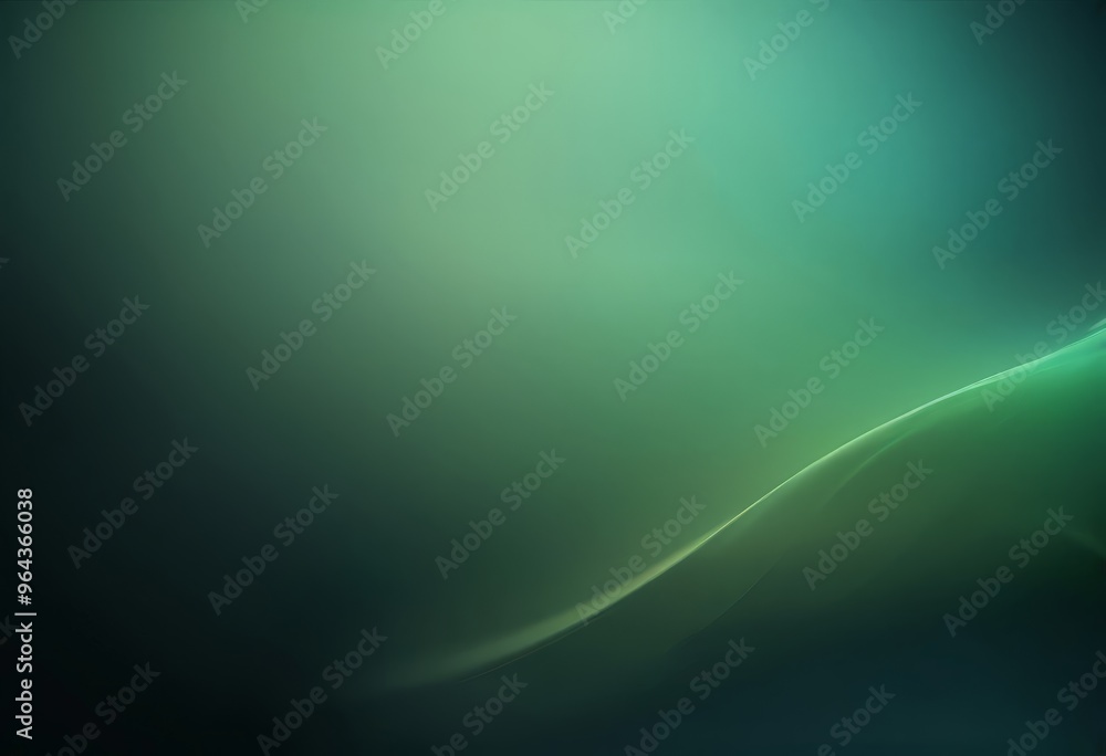 Poster gradient background transitioning from a darker shade of green at the top to a lighter shade at the 