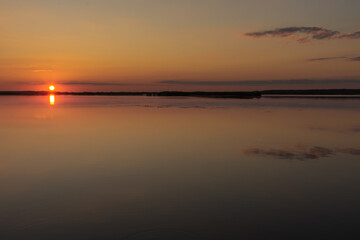 Obraz premium sunset on the beach