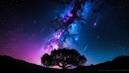 Fototapeta premium starry night sky. background starry night, nebula. galaxy