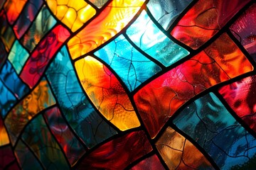 Vivid Colors Stained Glass Illuminating Every Space