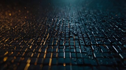 Obraz premium fiber optics background