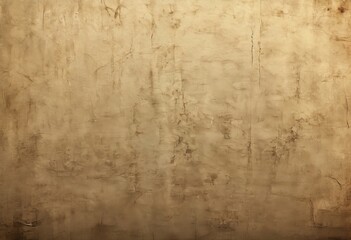 a textured, aged beige wall with visible cracks and stains, creating a vintage or aged appearance.