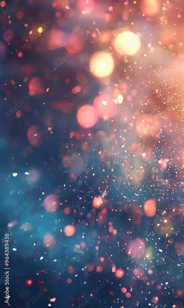 Aufkleber vibrant and dynamic background with a mix of warm and cool colors, creating a visually striking and 