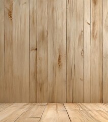 Naklejka premium a wooden wall with vertical planks arranged in a grid pattern, creating a textured and rustic appearance.