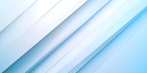 Obraz premium geometric white and blue modern abstract background. linear simple and light illustration