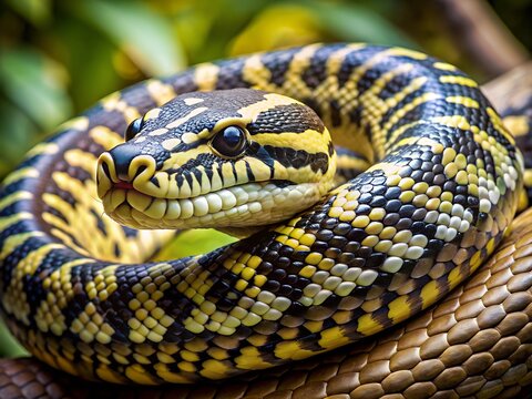 Carpet Python snake