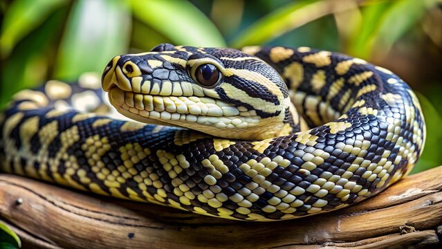 Carpet Python snake