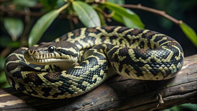 Carpet Python snake