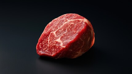 Tender Wagyu beef, rich marbling, realistic photograph,