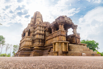 Dulhadev shiva temple in khajuraho the group of monuments of hindu and jain temples in chhatarpur...