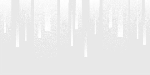 Dots Digital Technology Grey Light Vector Background. Artificial Intelligence Abstract Data Code Concept. White Rain Gritty Texture Grain Backdrop Illustration