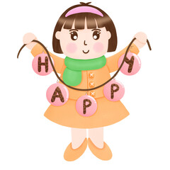 girl with a lollipop