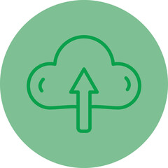 Cloud Upload Icon Design