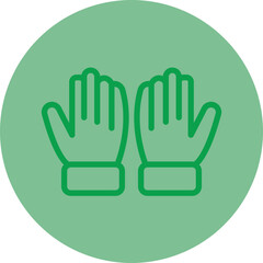 Obraz premium Gloves Icon Design