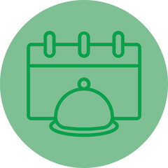 Dinner Icon Design