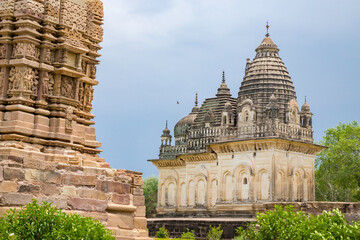 Pratapeshwar temple in khajuraho the group of monuments of hindu and jain temples in chhatarpur...