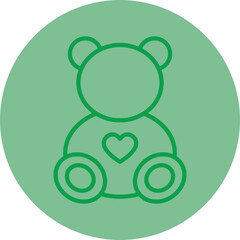 Teddy Bear Icon Design