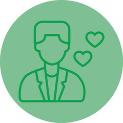 Groom Icon Design