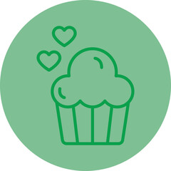 Cupcake Icon Design