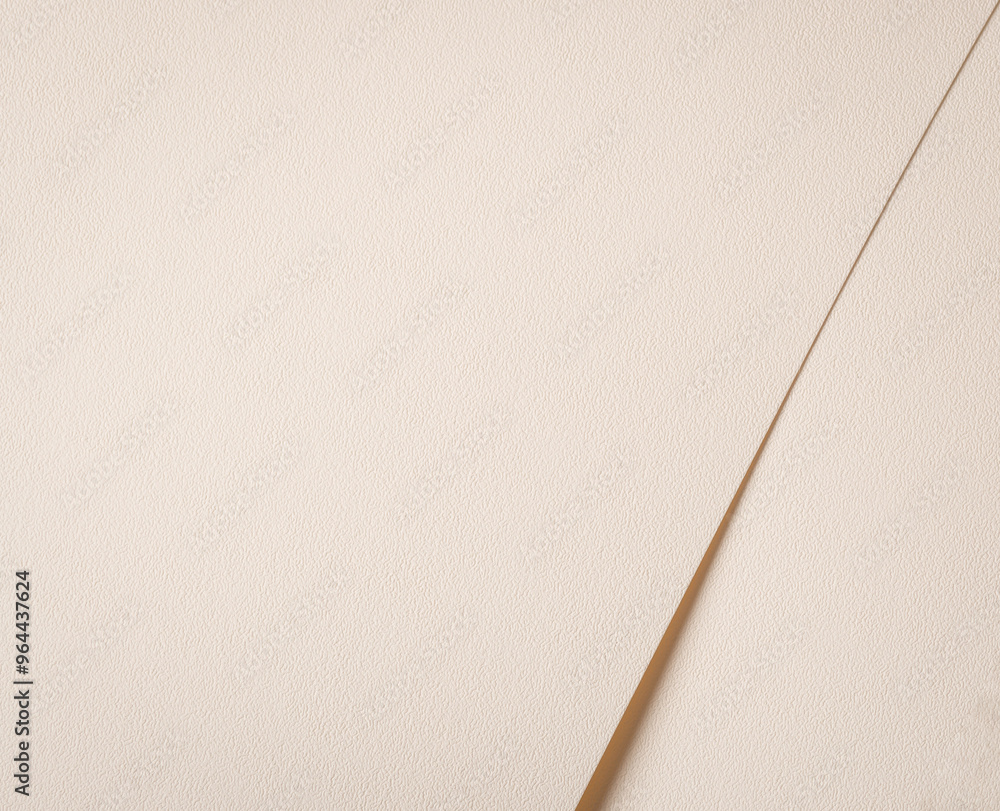 Aufkleber Beige paper texture background with minimalist luxury surface Rich structure and gradient effect Elegant sheet, modern layout, and fine details Pastel tone
