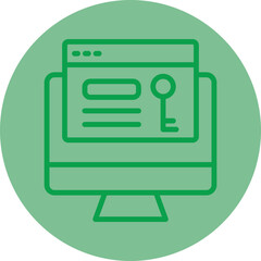 Keywords Vector Icon Design