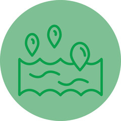Ocean Vector Icon Design