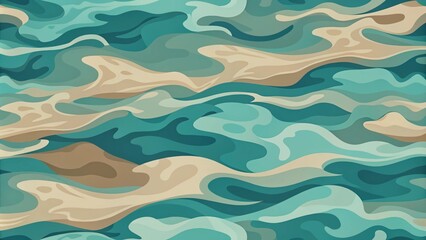 Fototapeta premium water in the sea, wave, background