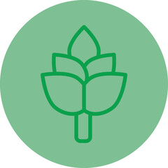 Hop Vector Icon Design