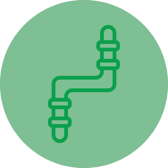 Pipe Vector Icon Design