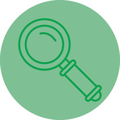 Magnifier Vector Icon Design