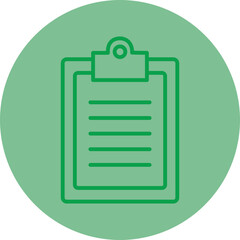 Clipboard Vector Icon Design