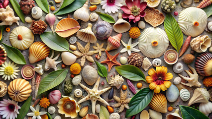 Endless repetition of natural elements